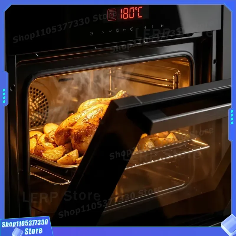 71L Electric Recessed Oven 60cm Smart Touch Control Multifunction Convection Built In Cabinet Appliance For Kitchen Wholesale