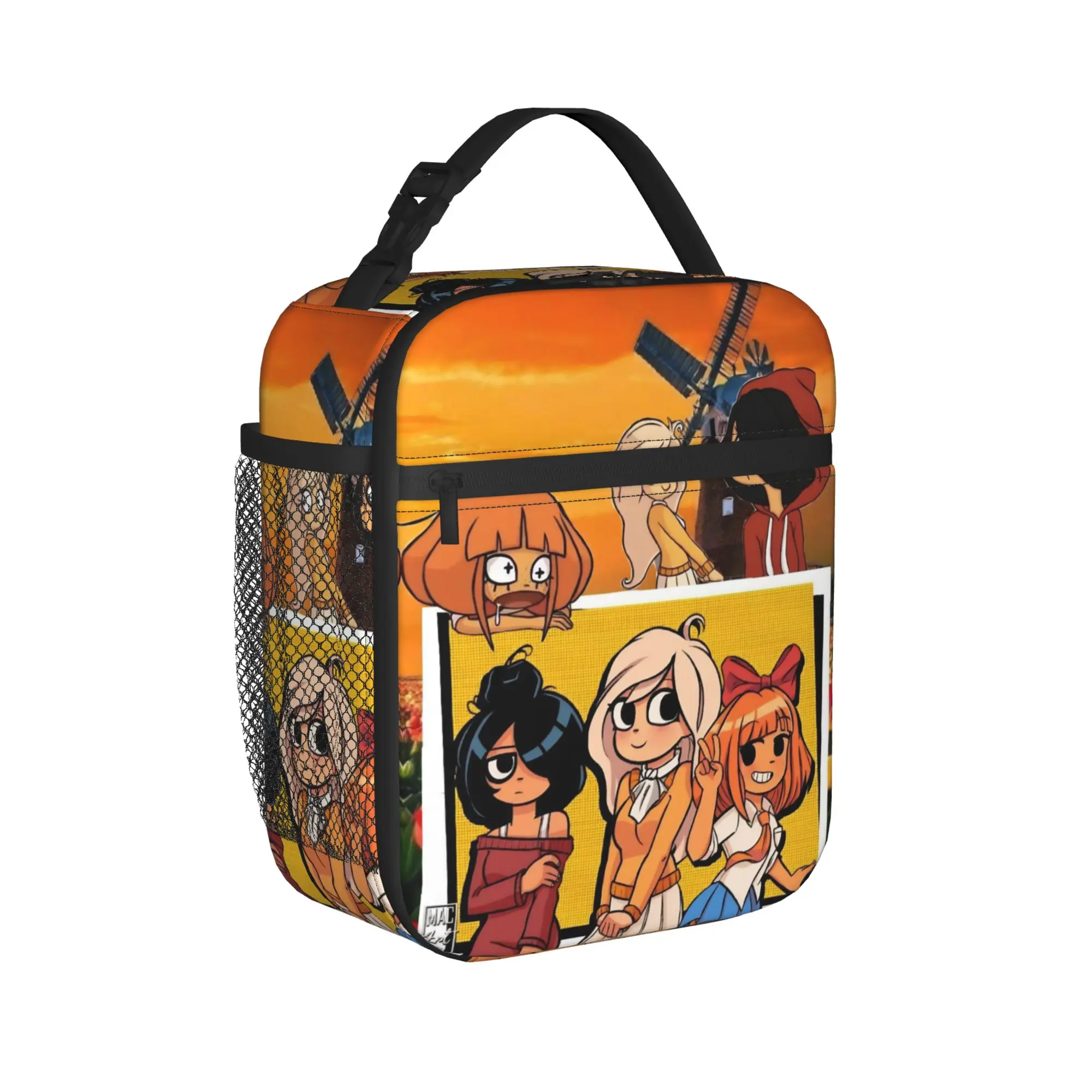 Ongezellig Mymy Yana  Accessories Insulated Lunch Tote Bag For Work  Food Storage Bag Portable Thermal Cooler Lunch Boxes