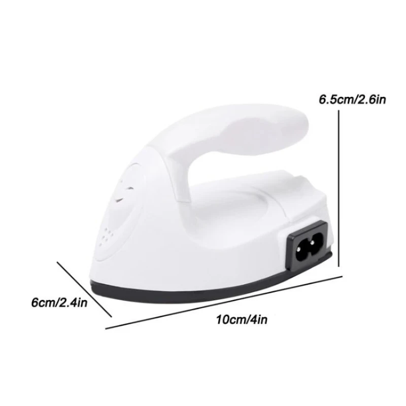 Mini Handheld Electric Iron DIY Craft Heat Press for Perler Beads Iron‑on Labels Hot Fix RhinestonesPatches Heat Transfer Tool