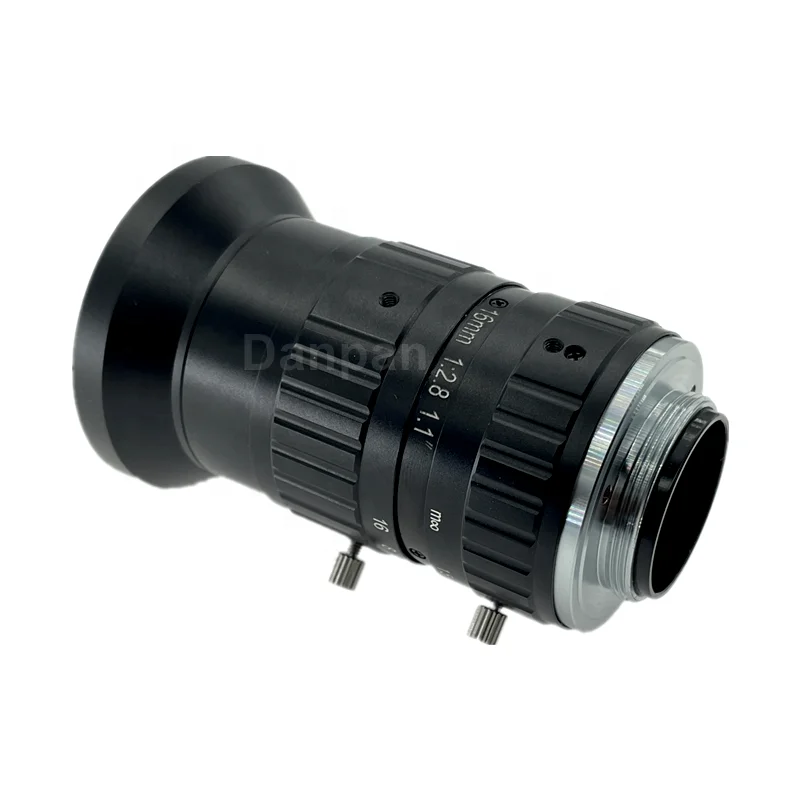 25-мегапиксельный 16-миллиметровый объектив с фиксированным фокусным расстоянием и креплением C, 1,1-дюймовый объектив для камеры, подходящий для промышленного осмотра и машинного зрения