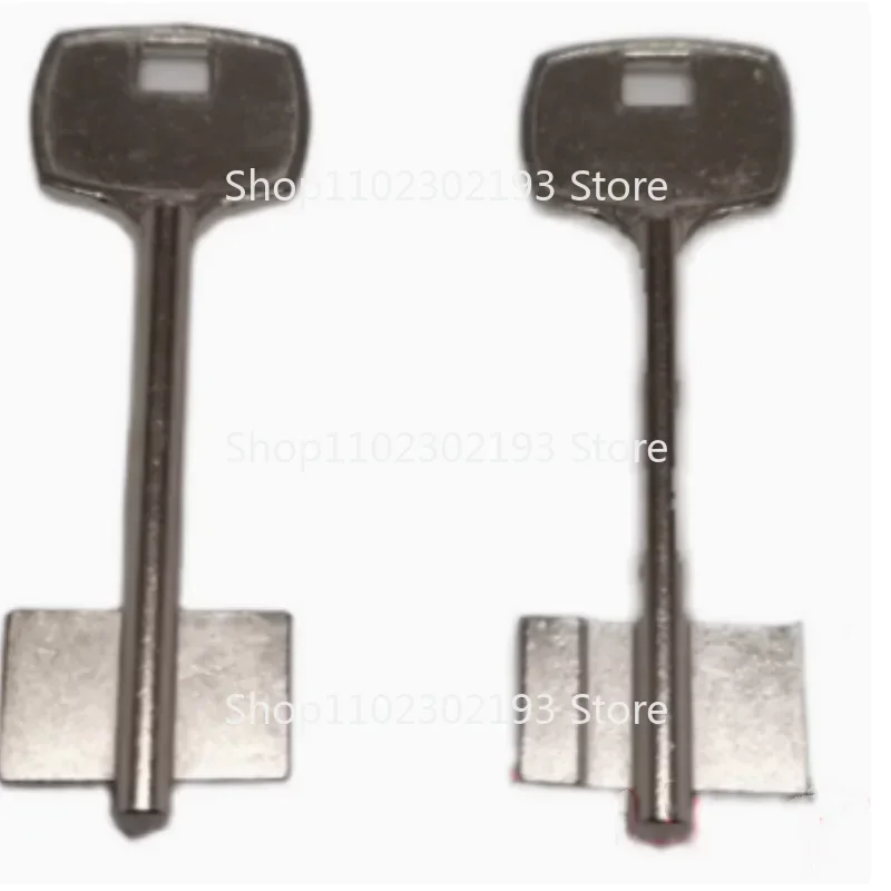 2pc Suitable for Safe Blade Lock Key Blanks, Flagpole   and Double-leaf  Blanks