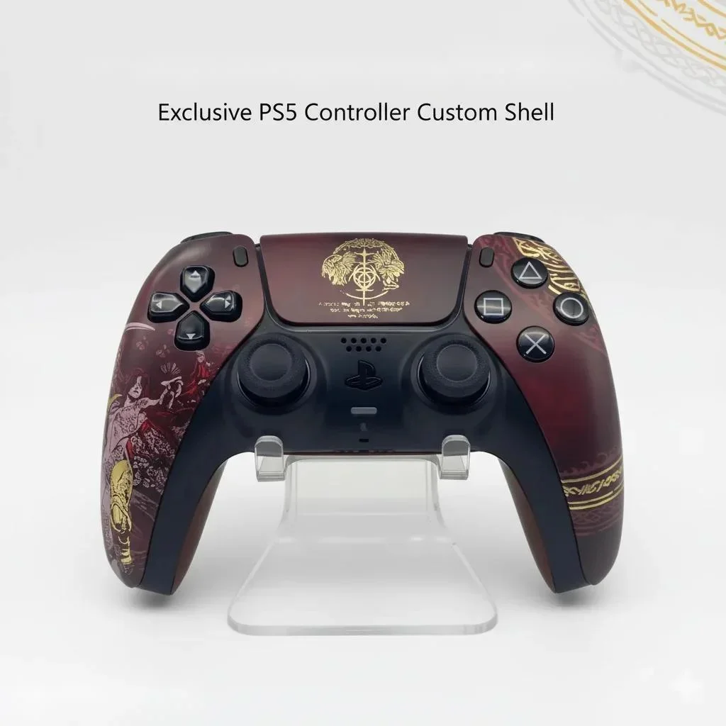 

Сменный матовый корпус для контроллера PS5, кастомизированный игровой чехол, совместимый с беспроводным геймпадом, аксессуар для самостоятельной сборки