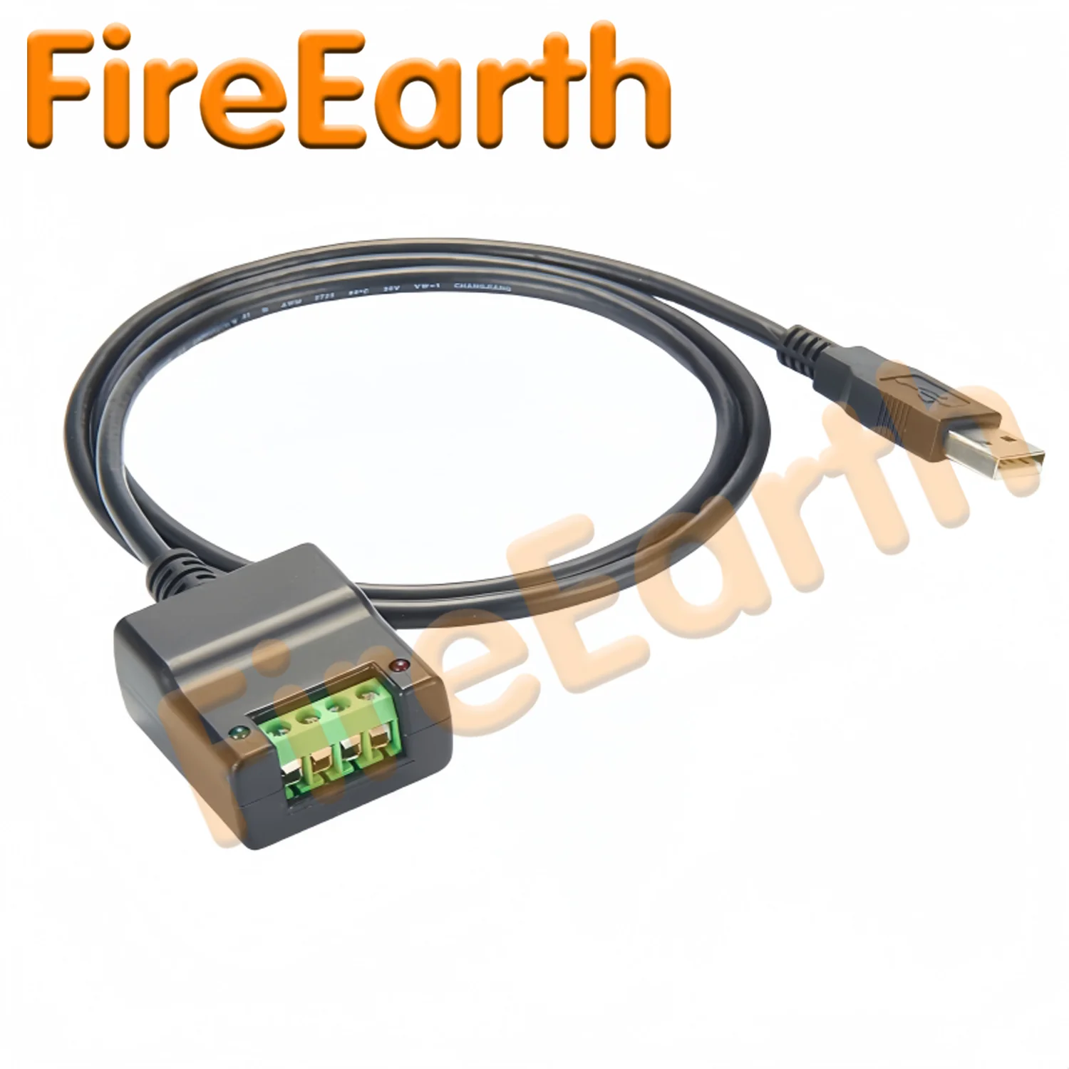 FTDI CHIP USB to RS485/422/232 Wired Terminal Block Serial Converter, 1.5m