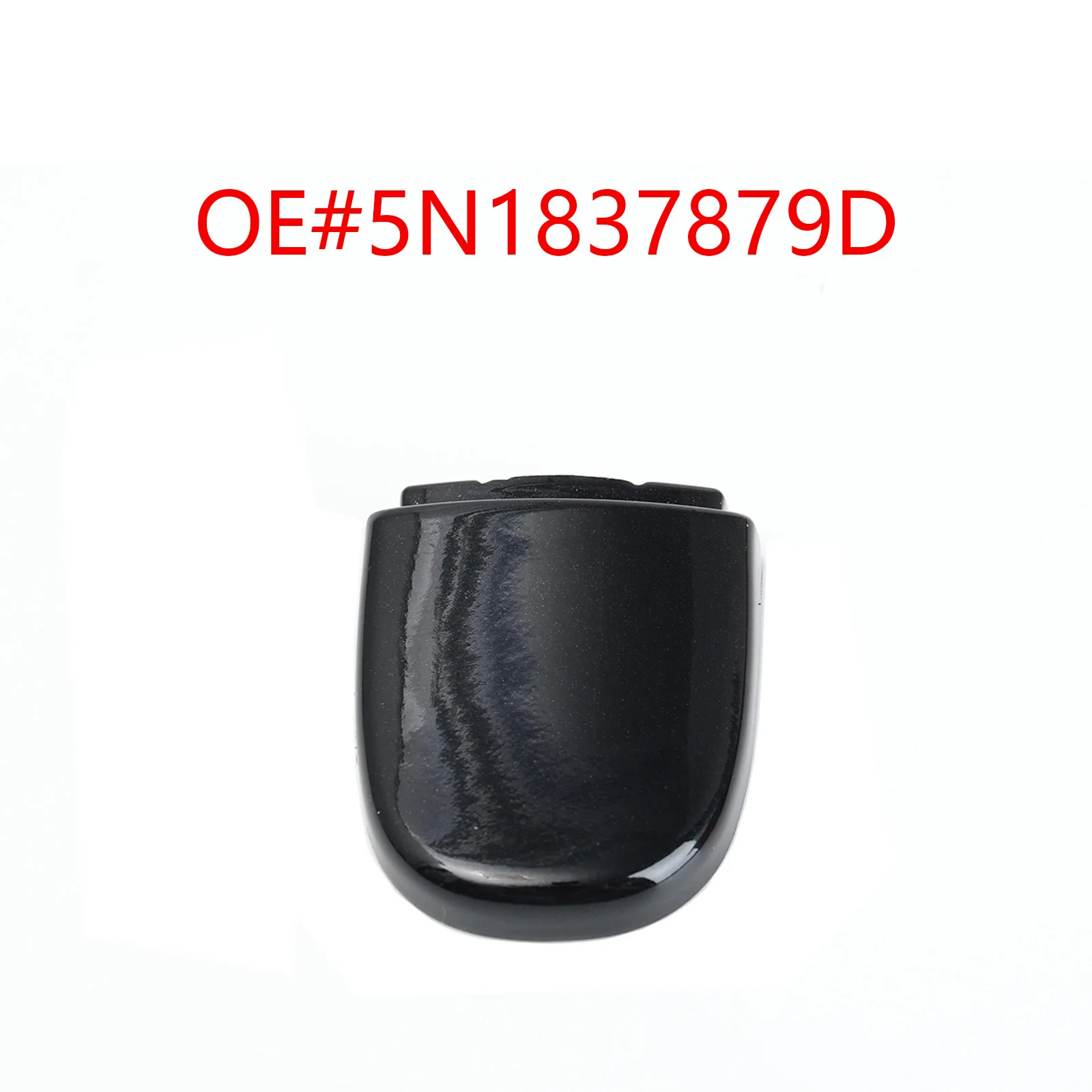 For VW Jetta Syncro Tiguan Beetle Vento Front Left Driver Door Lock Cap Trim Cover Black Plastic Car Accessories 5N1837879D