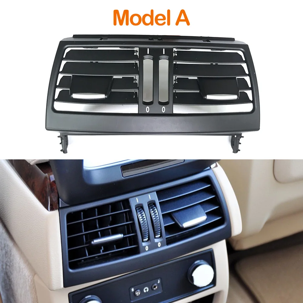 Verbesserte hintere Konsolen-Luftzirkulation, AC-Entlüftungsgitter-Panel-Abdeckung für BMW X5 X6 E70 E71 E72 2007–2013 64226958748 – Detail 4