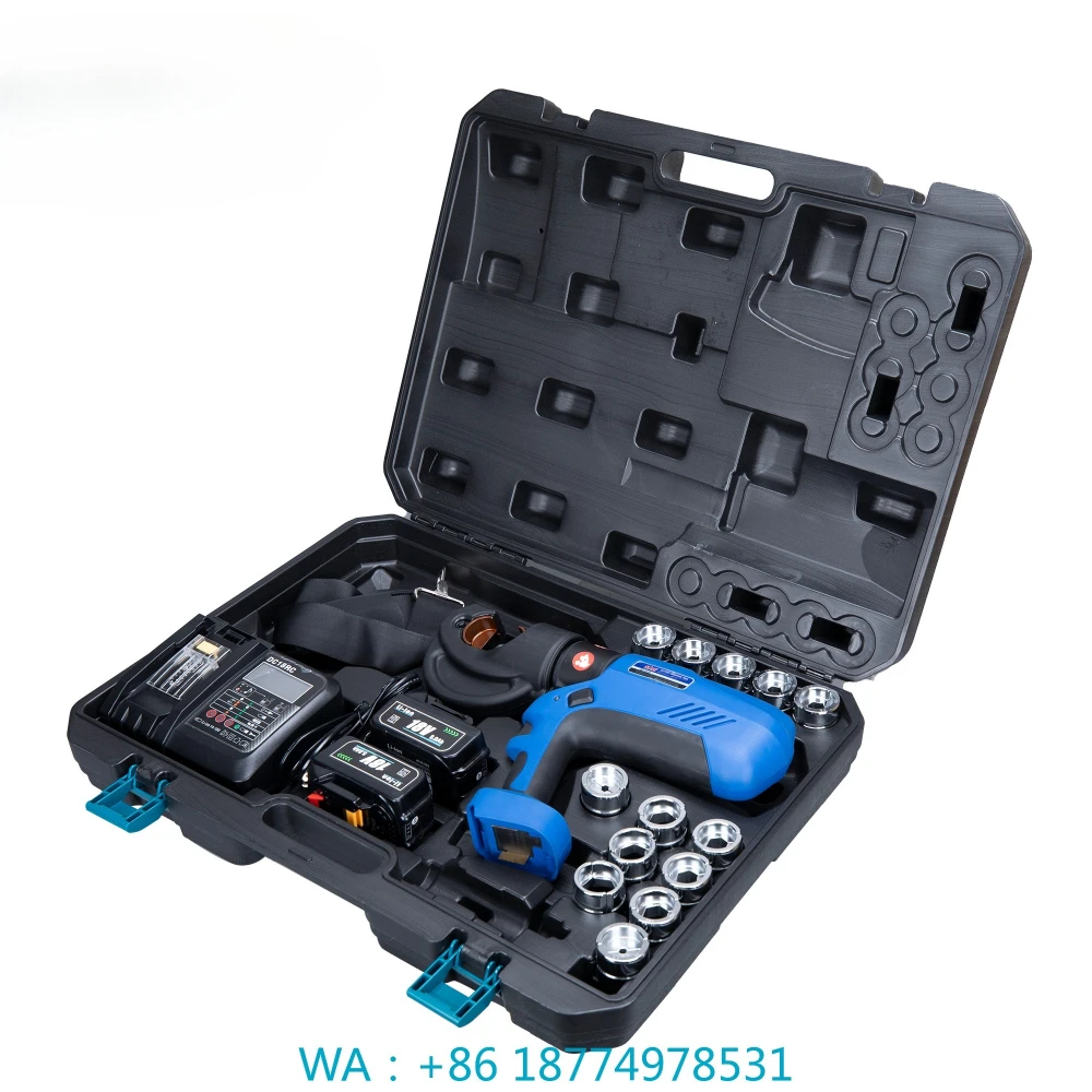 Cordless Electric Hydraulic Crimping Tool Professional 120KN 35mm Portable Crimping Tools Pliers
