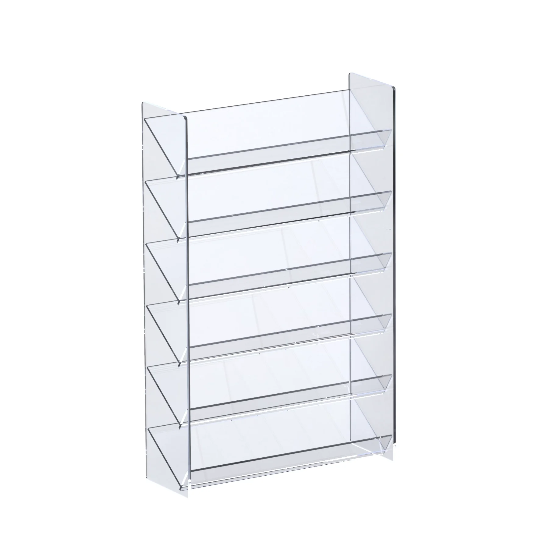 Eyeshadow Palette Storage Rack Transparent Powder Box Desktop Stamp Makeup Lipstick Cosmetic Multi-layer Inclined Organizer