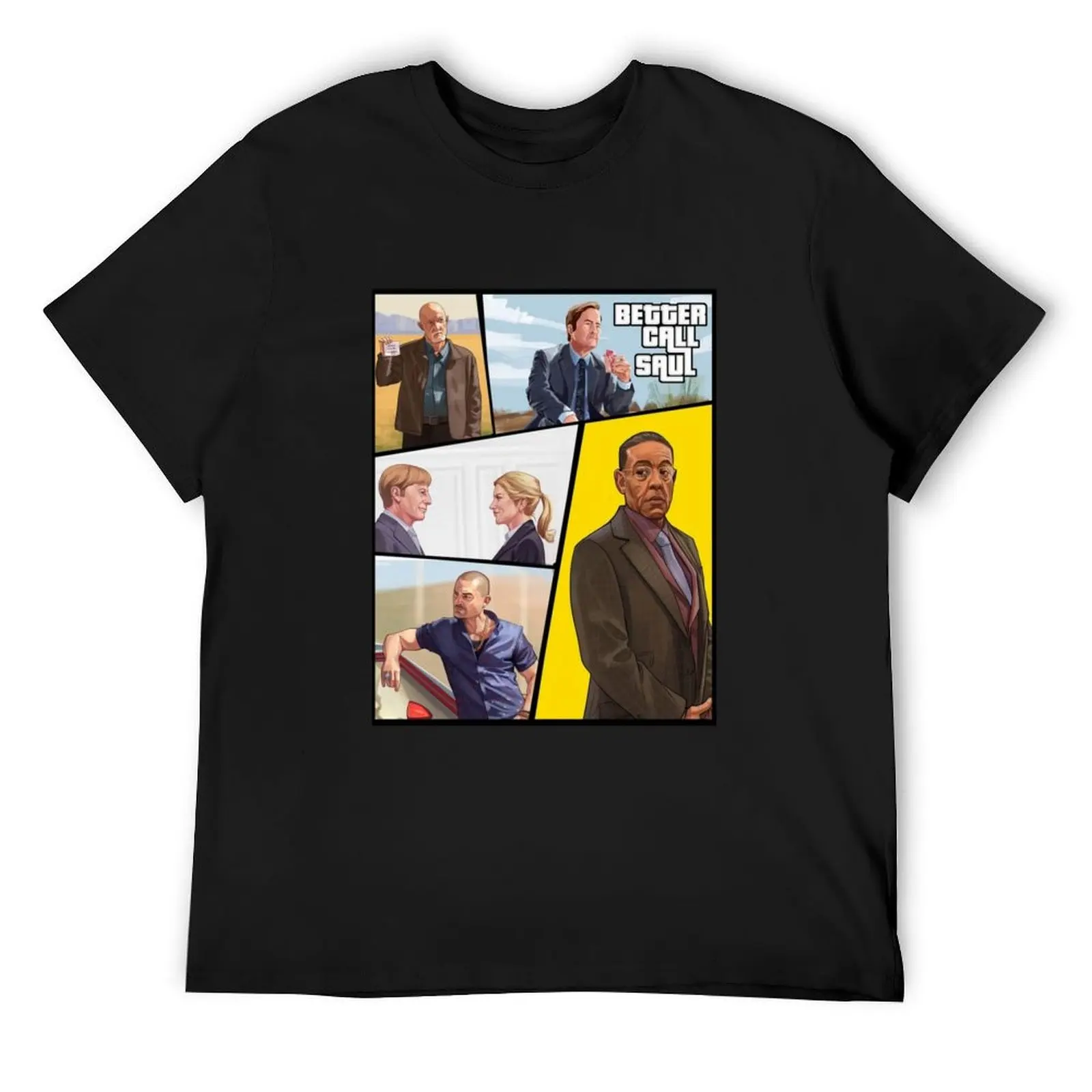 Better call Saul GTA style poster T-Shirt custom shirt blacks shirts graphic tee sweat mens t shirts casual stylish