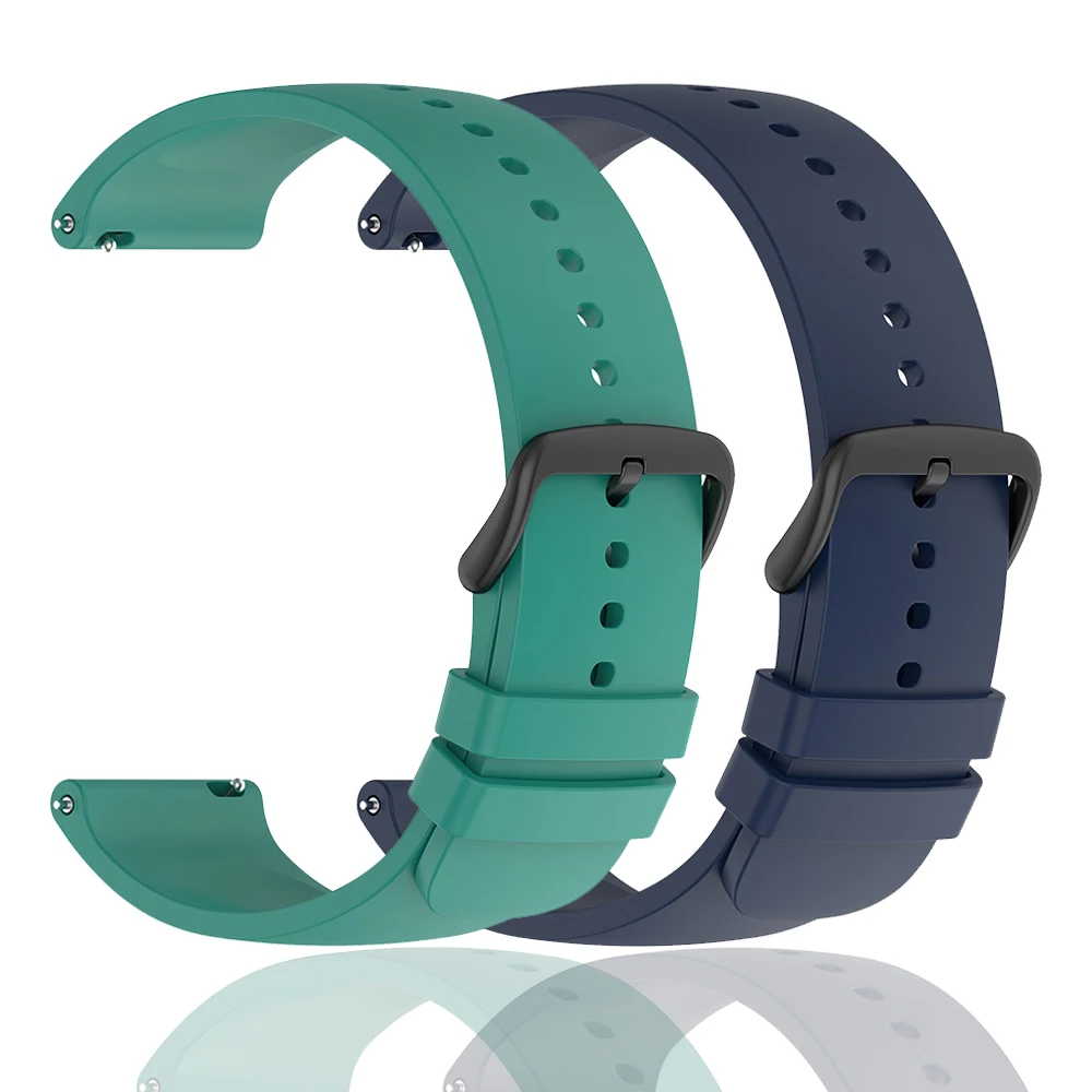 Ремешок силиконовый для смарт-часов Haylou GS RS3 LS04 RT LS05S GST RT2 LS10, 22 мм