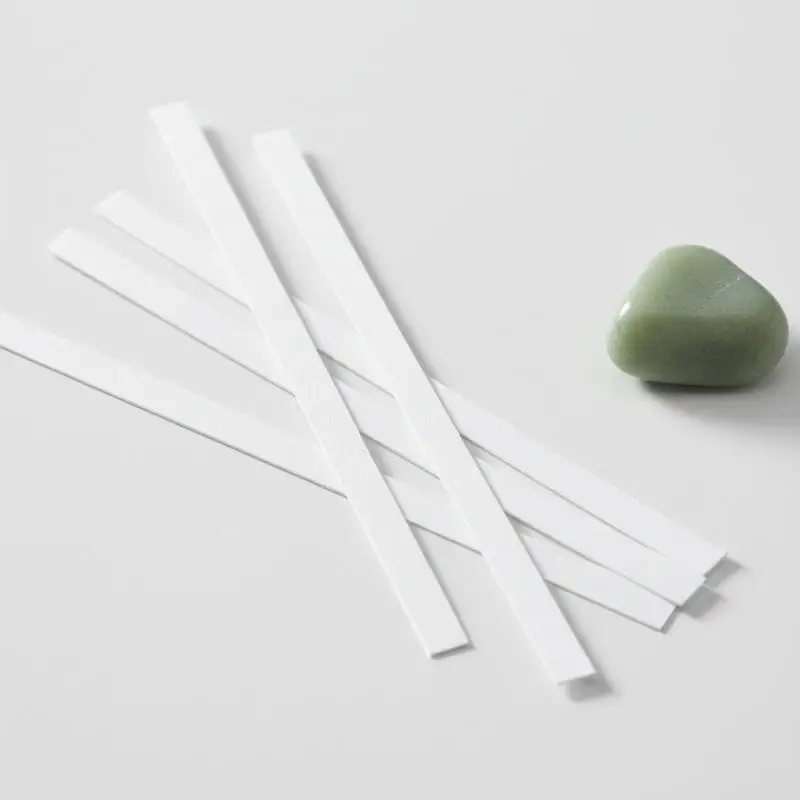 Aromatherapy Testing Paper 100PCS Perfume Scent Strips Long Lasting Essential Oil Sampling Paper for Business Use