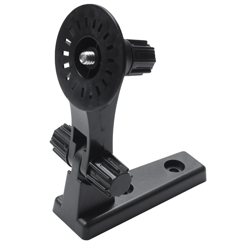 6X Wall Mount Bracket Cam Holder 180 Degree Adjustable For Cloud Camera 291 Series Wifi Home Security Camara(Black)