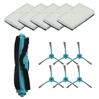 For Conga 8290 For Immortal For Ultra Power Home For X-Treme Vacuum Cleaner Main Brush Side Brushes Filters Kit