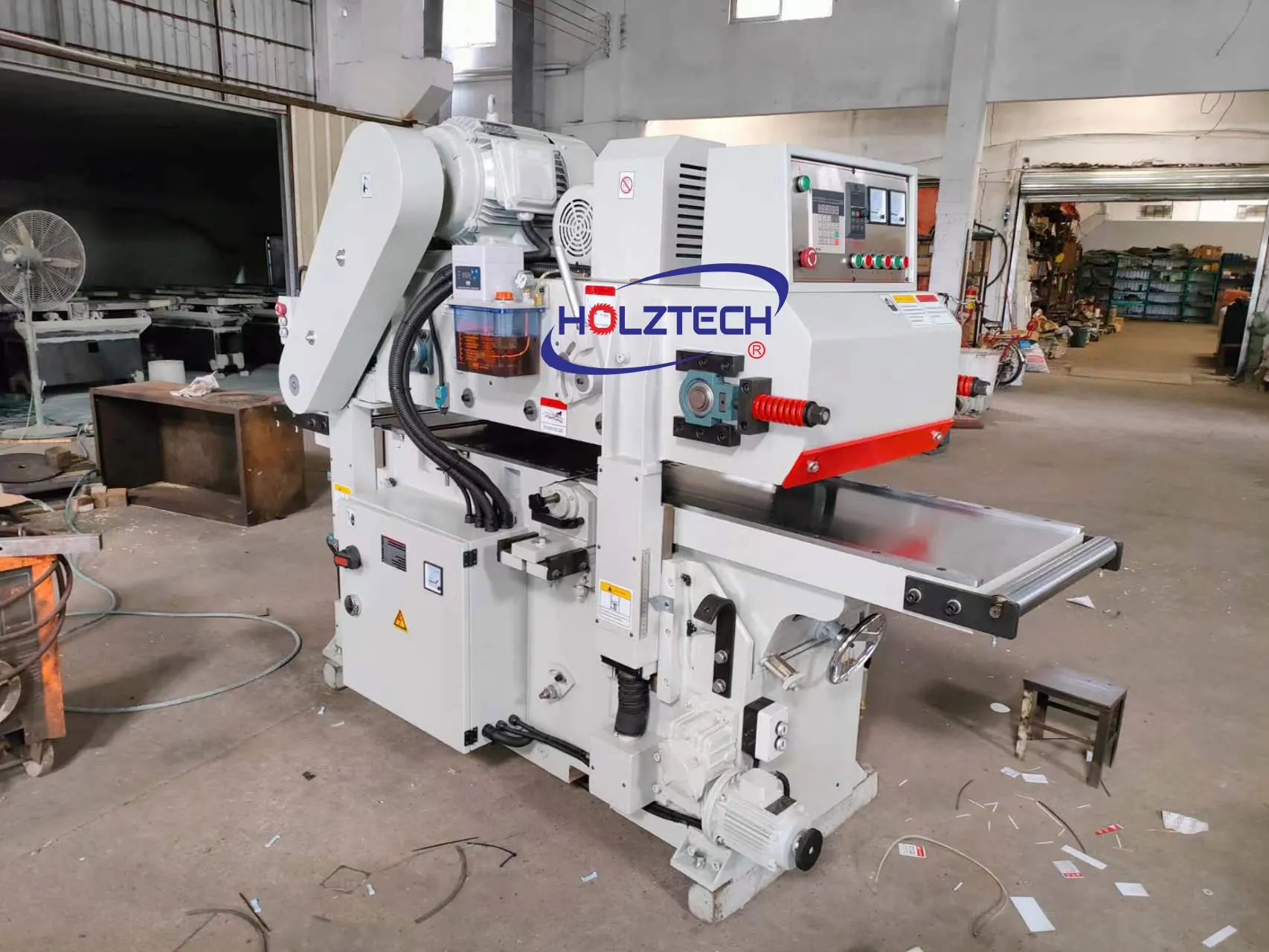 Double-Face Thicknessing Machine For Precision Furniture Woodworking
