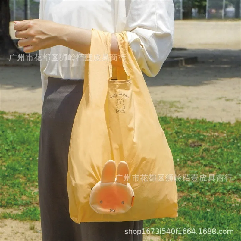 

Hot Cute Miffy Series Storage Bag Cartoon Exquisite Creativity Printing Lightweight Portable Shopping Bag Handbag Girls Gift