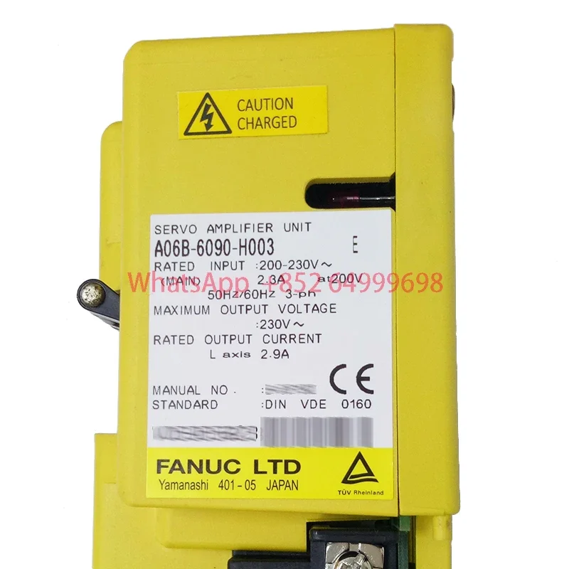 

Servo Amplifier A06B-6090-H003 Servo Driver for CNC System Machine