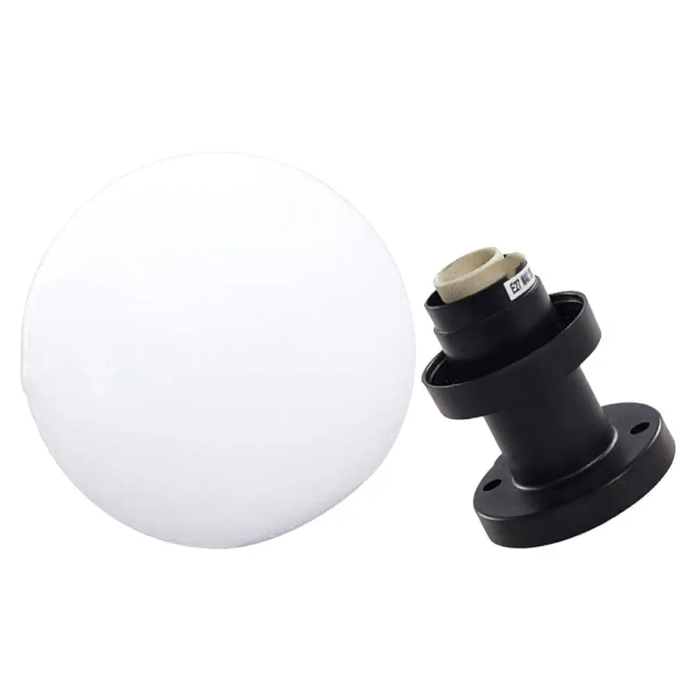 

Round Ball 15cm Deck Post Lights Acrylic Outdoor Post Lamp Posts Outdoor Lighting Light Solar Deck Fence Garden Yard Lighting