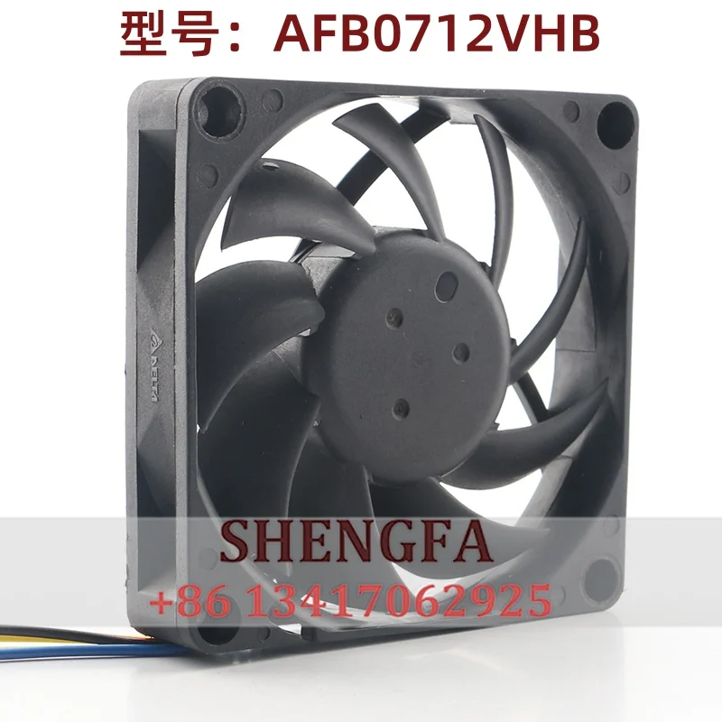 Original Delta 7015 70X70X15MM 7CM Automatic Temperature Control High air Volume AFB0712VHB-SE23 Cooling Fan DC12V 0.14A