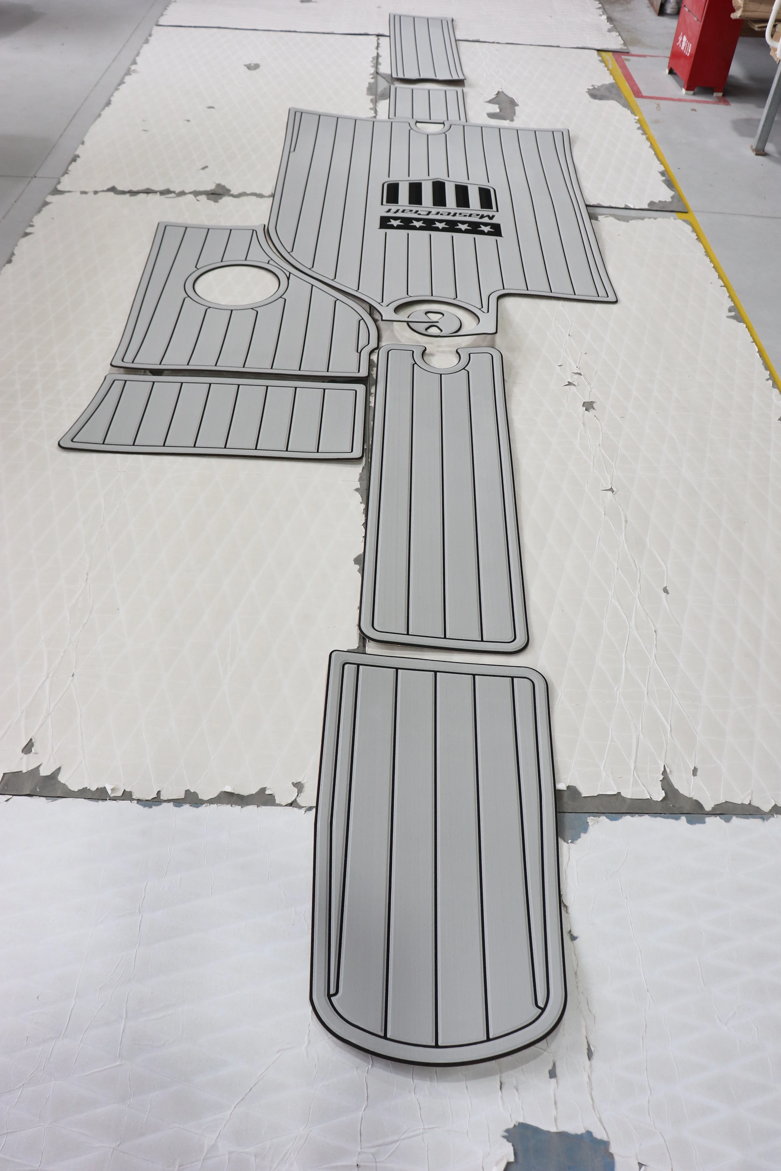 KXKZREN - Revestimiento Antideslizante para Suelos de Barcos, para MasterCraft X30 2006, Lámina de Espuma EVA con Aspecto de Teca, Alfombrillas Autoadhesivas para Yates y Embarcaciones Marinas