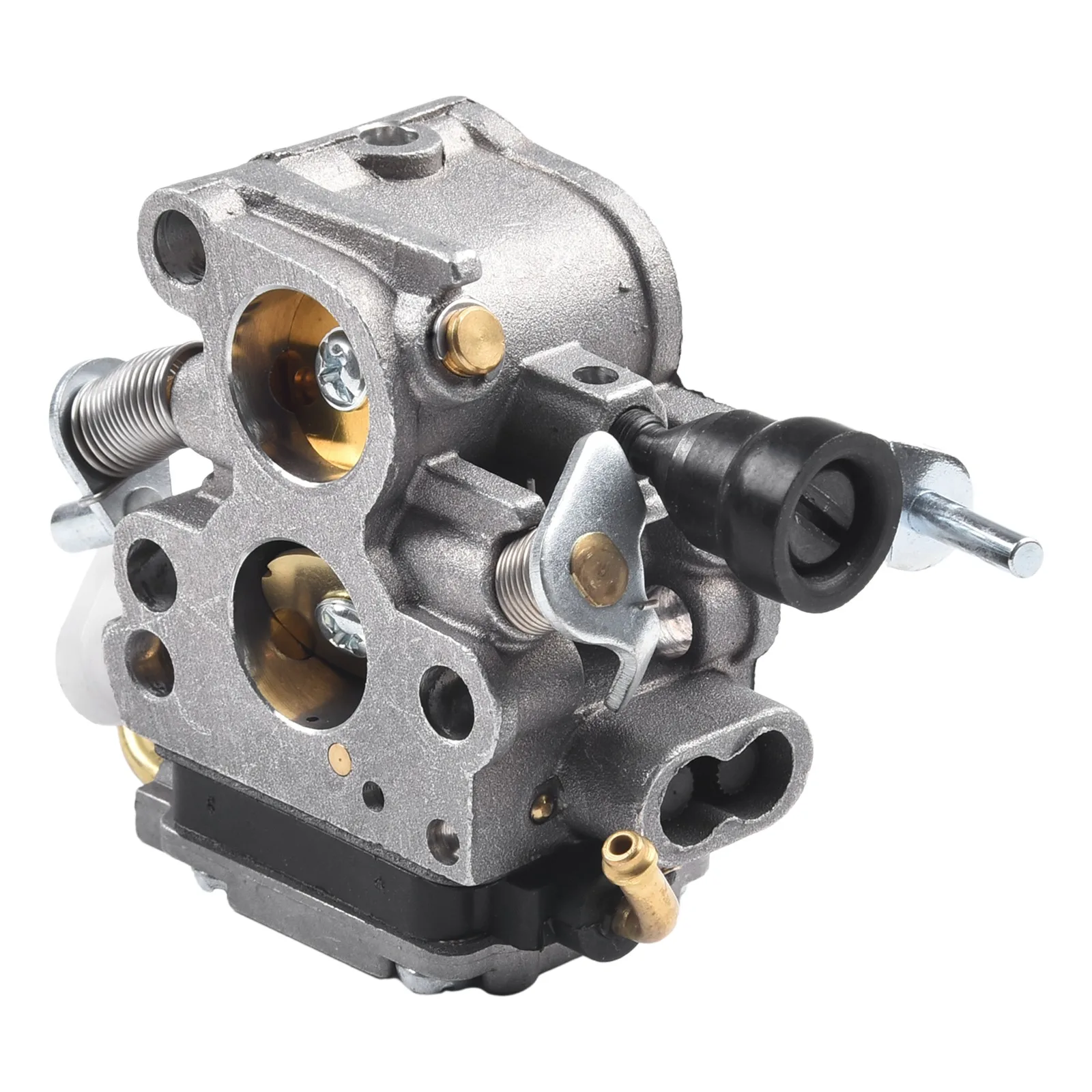 

Запасной карбюратор для бензопилы, предназначенный для моделей 135 и других, включает все необходимые компоненты, включая фильтры.