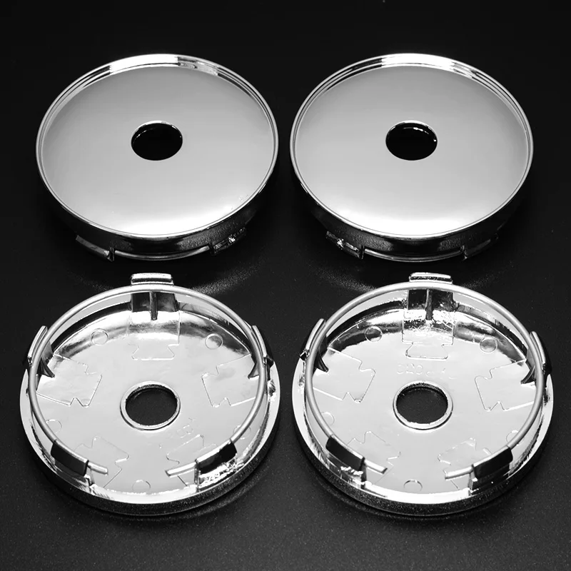 4Pcs/lot Universal ABS Car Auto 60mm/56mm Wheel Center Hub Caps Cover Hubcaps Rim Automobile Dust Cover Wheel Hub Cover Hub Cap