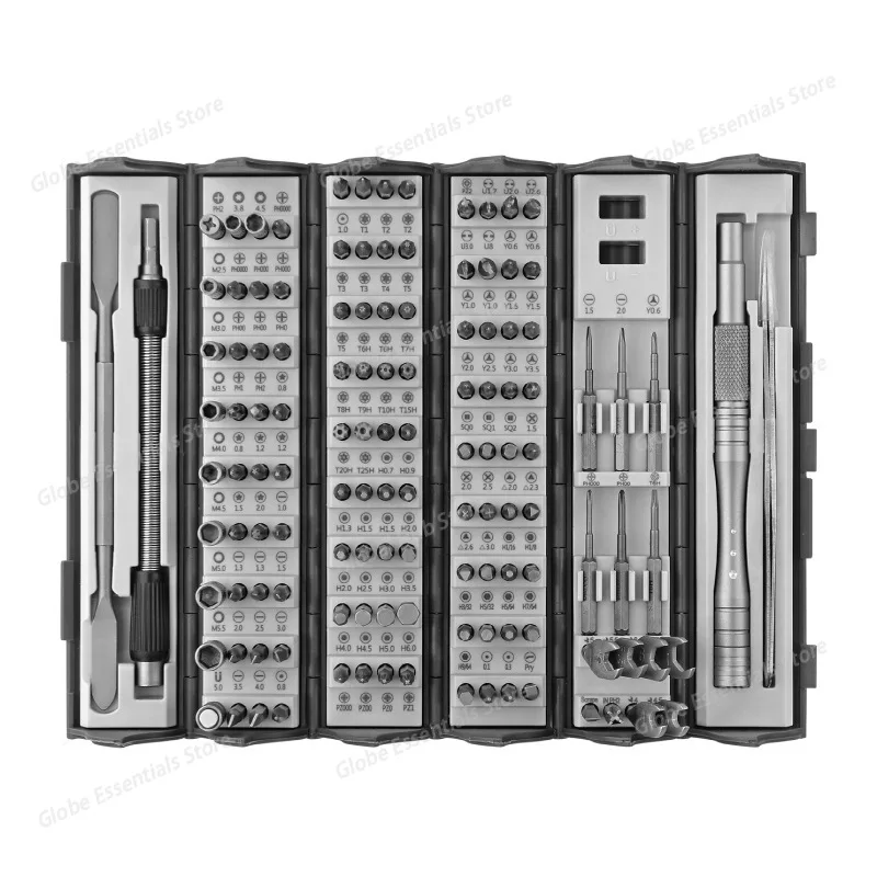 128 In 1,Precision Screwdriver Set ,Men Tools Gift, Professional Magnetic Repair Tool Kit For Computer, Camera,Cell phone Etc