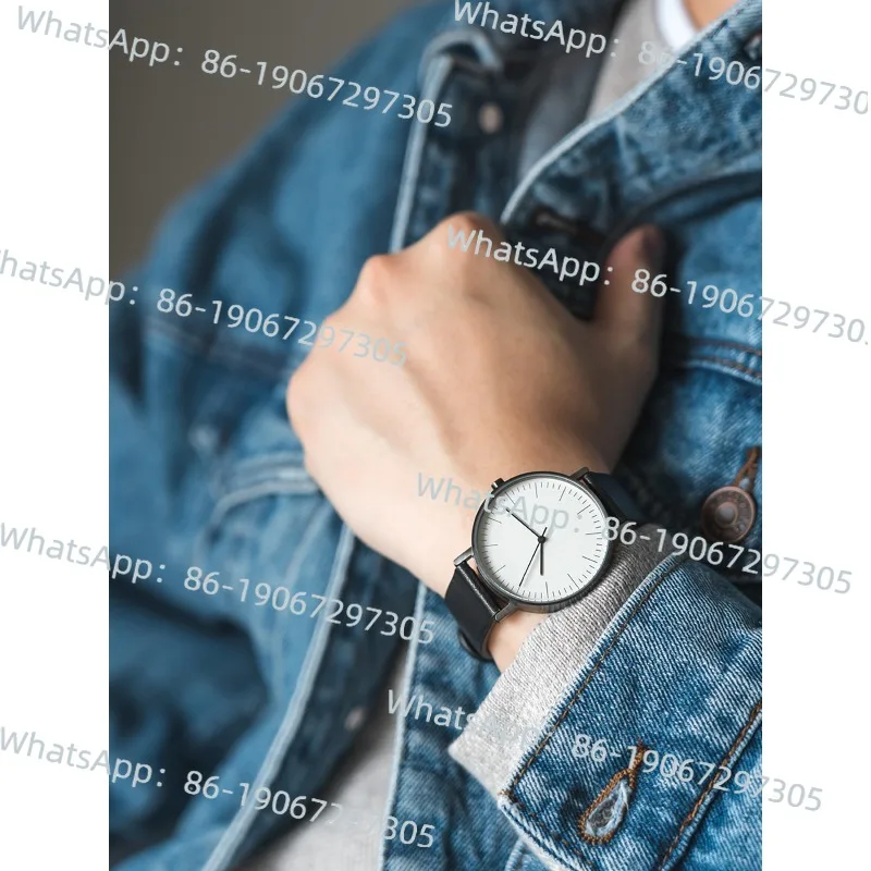 

B001 simple retro design world time leisure entertainment men's and women's watches