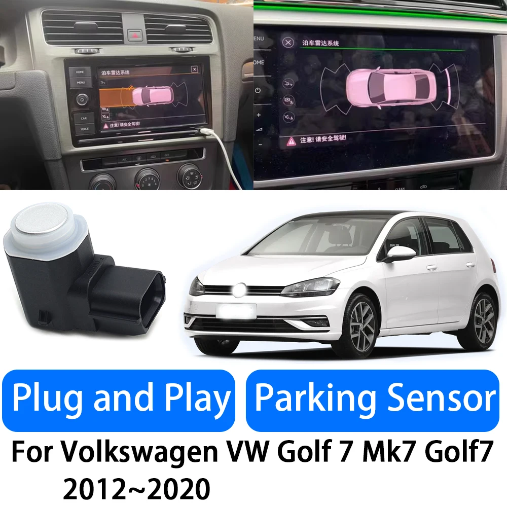 

For Volkswagen VW For Golf 7 Mk7 Golf7 Reverse Radar Precision Easy Install (2016~2021 Models) OEM Fit Parking Sensor System