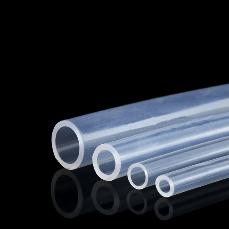 Food Grade Clear Transparent Silicone Hose Household Transparent High Temperature Resistant Nontoxic 2 4 6 8 10mm Silicone Tube