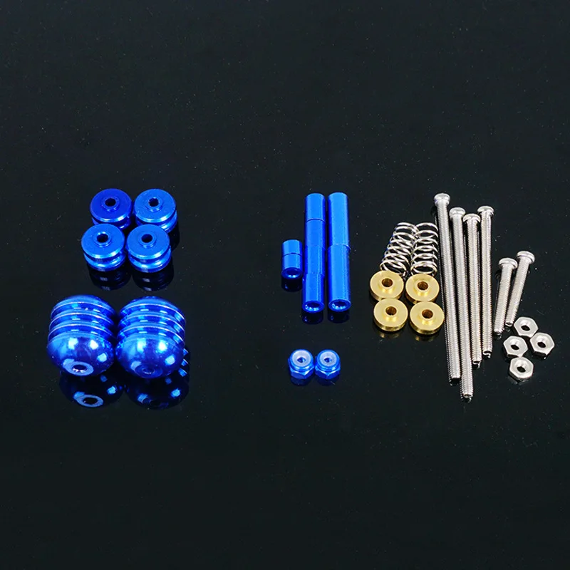 Four-wheel Drive Aluminum Alloy Titanium Shaft Pendulum Middle Wing Shock Absorption Upgrade and Modification Kit Series