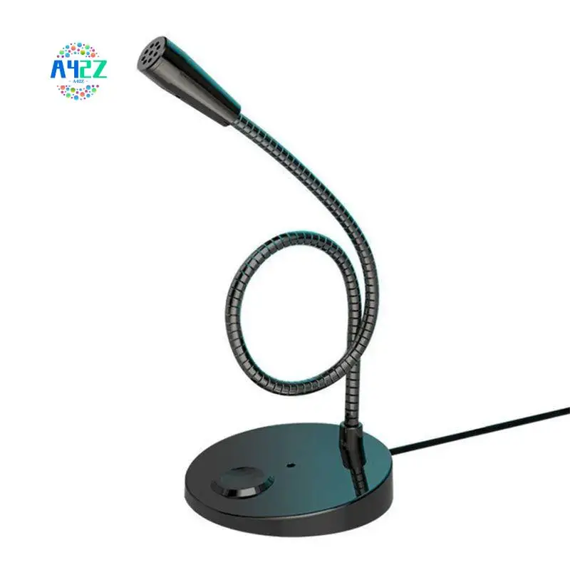 A42Z-USB Microphone Speech Speakers Wired Desktop Microphones For PC Computer Laptop Notebook Loud Speaker
