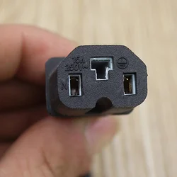 Fio Conector E-bike Tomada, 1x80cm, ABS e Cobre, Cabo Plug Car, Tomada de carregamento, Acessório Veículo Elétrico