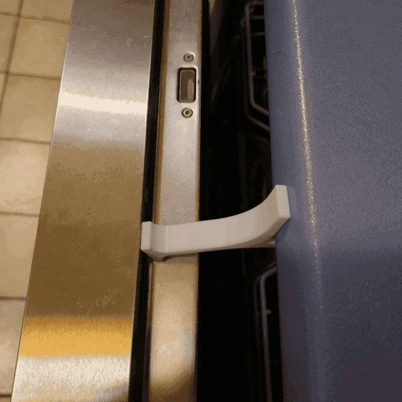 Dishwasher Door Support Bracket Sturdy Plastic Easy Mount Kitchen Fixing Home Accessory