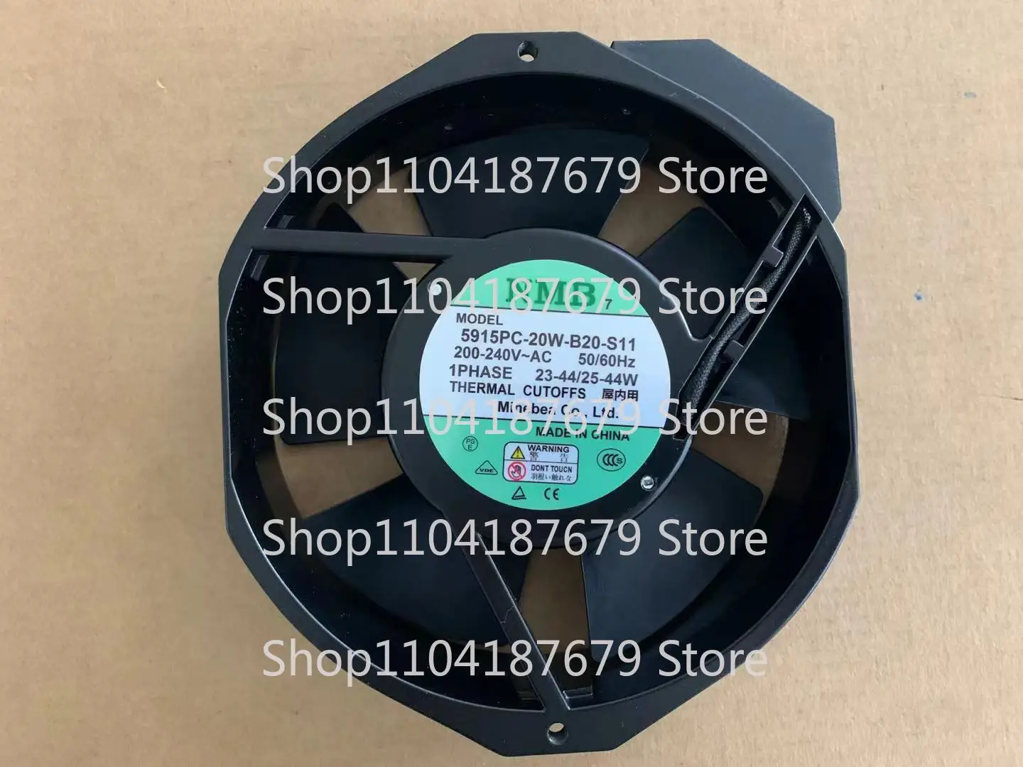 1pcs FOR NMB 5915PC-20W-B20 200V-240V 25/44W full metal shell high temperature fan