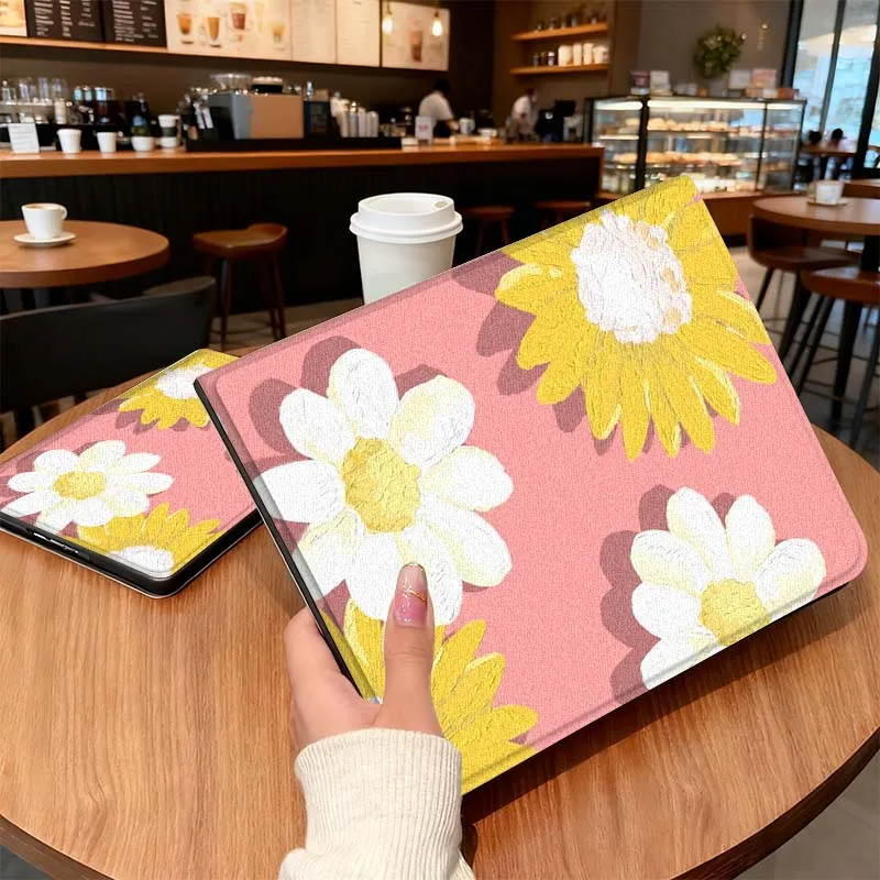 Creative design flowers For iPad Pro Air Mini 1 2 3 4 5 6 7 7th 8th 9th 10th 11th 10.2 9.7 10.5 10.9 11 12.9 Tablet Case