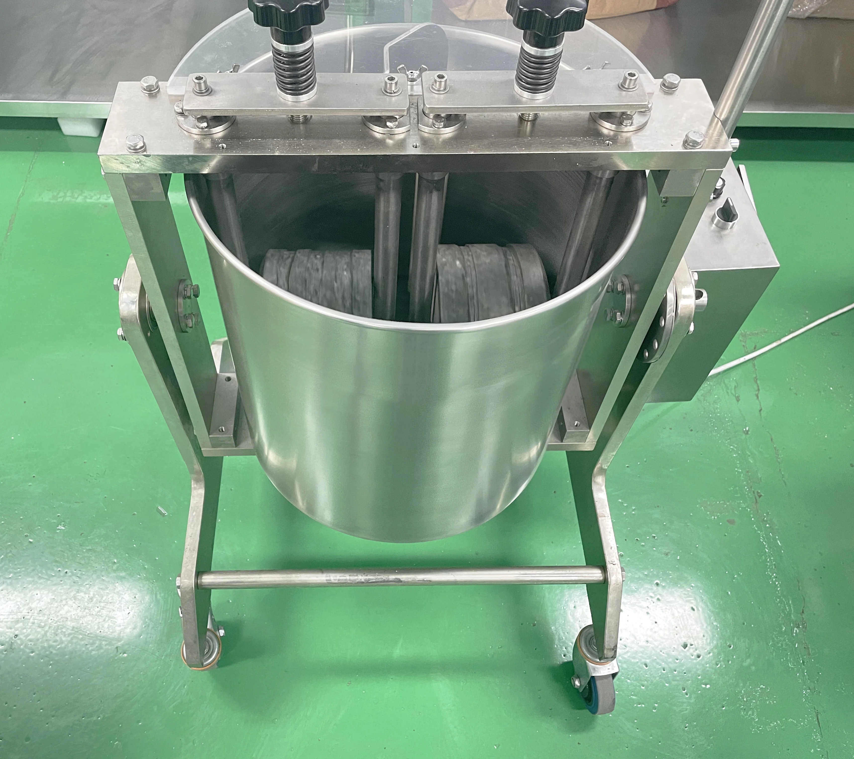 آلة معالجة الكاكاو آلة طحن مزيج الشوكولاتة الحجرية #5