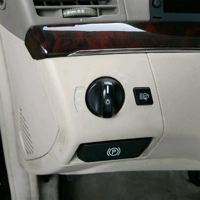 Mega SaleHeadlight Switch Panel Cover 2205450204 for Mercedes Benz S Class W220 S350 S430 S500 1998-2005 Accessories Beige LHD
