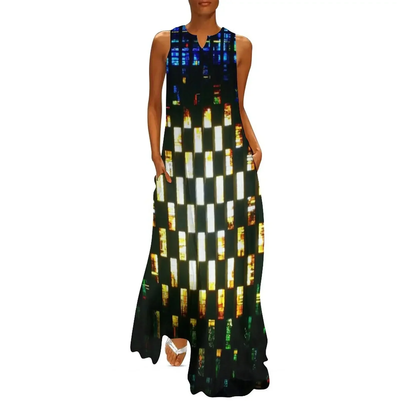 

Coventry Cathedral Window Wall Long Dress dresses for woman Beachwear women formal occasion dresses Dress