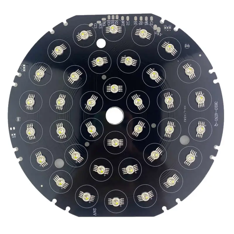 

36X12W 4IN1 RGBW 24v Circle Ring LED Plate For Zoom Wash Moving Head Club Spare Parts