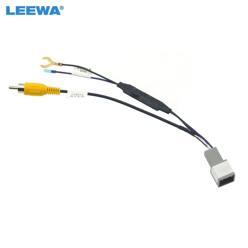 

LEEWA Auto 8-pin Reverse Camera Output Video Adapter Wiring Cable For Honda BRV (14-18) Car Camera Video Output