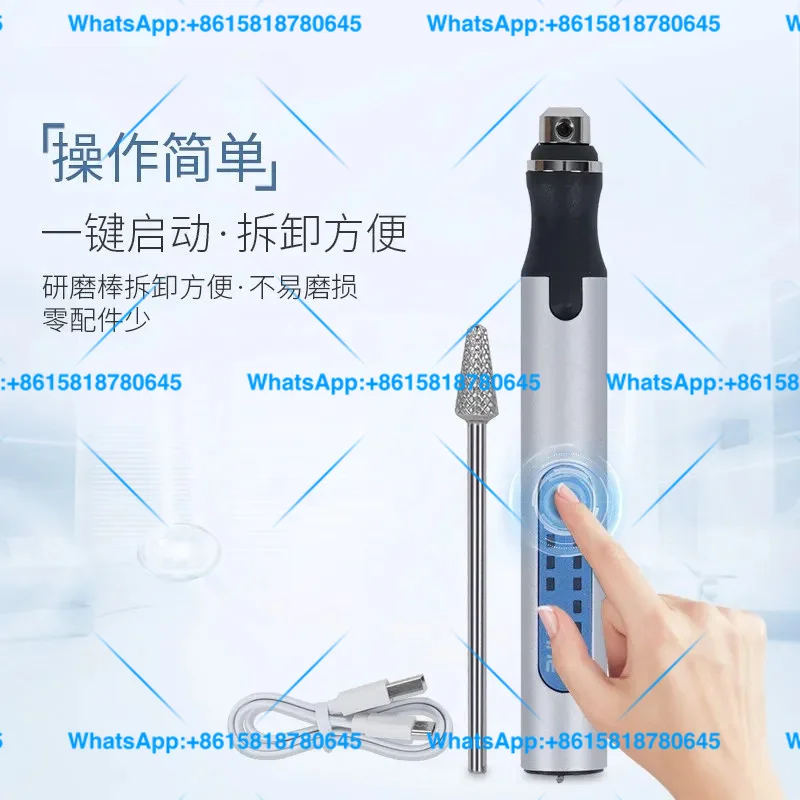 Handheld Tissue Grinder with Grinding Rod, High-Efficiency Sample Homogenizer for Small Animals & Plants
