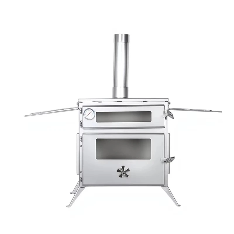 The multi-purpose tent stove, barbecue grill, and pizza oven are the ultimate all-season outdoor camping experts.