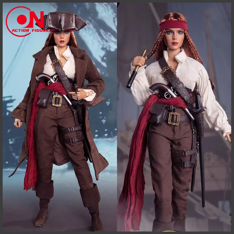 BBK BBK017 1/6 Pirate Female Captain Sophia Action Figure 12-inch Soldier Action Figurine Full Set Collectible Model