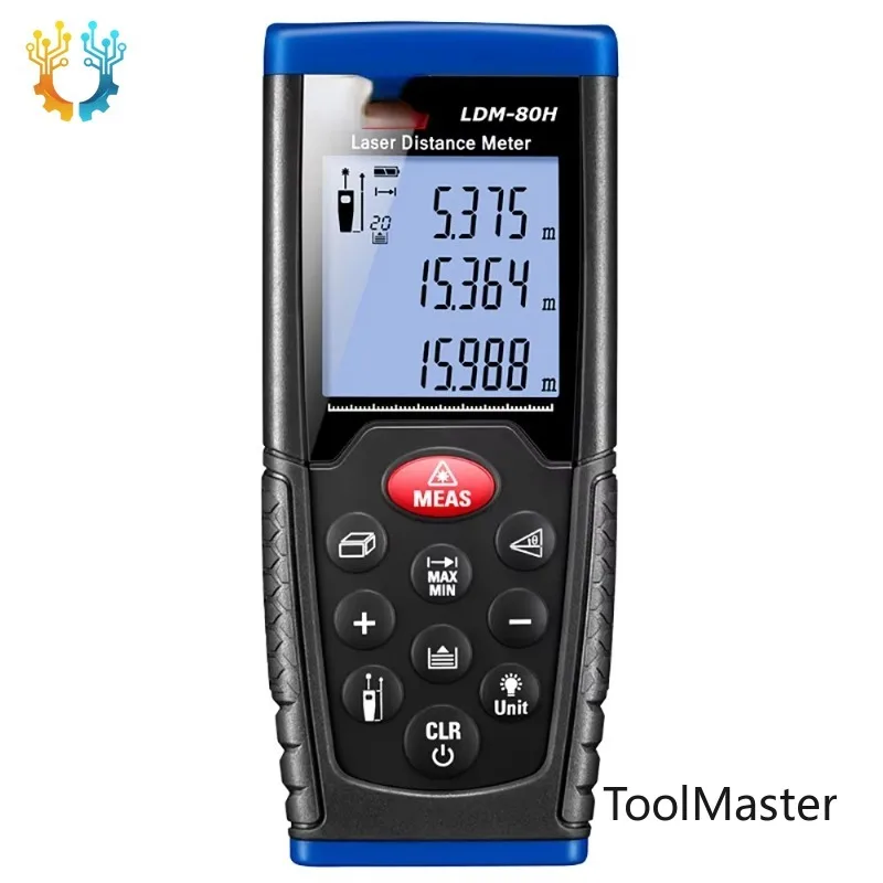 

【2026】GOYOJO LDM-80H High Performance Laser Level Distance Meter Strong High Light 80m Range Finder Chinese Brand