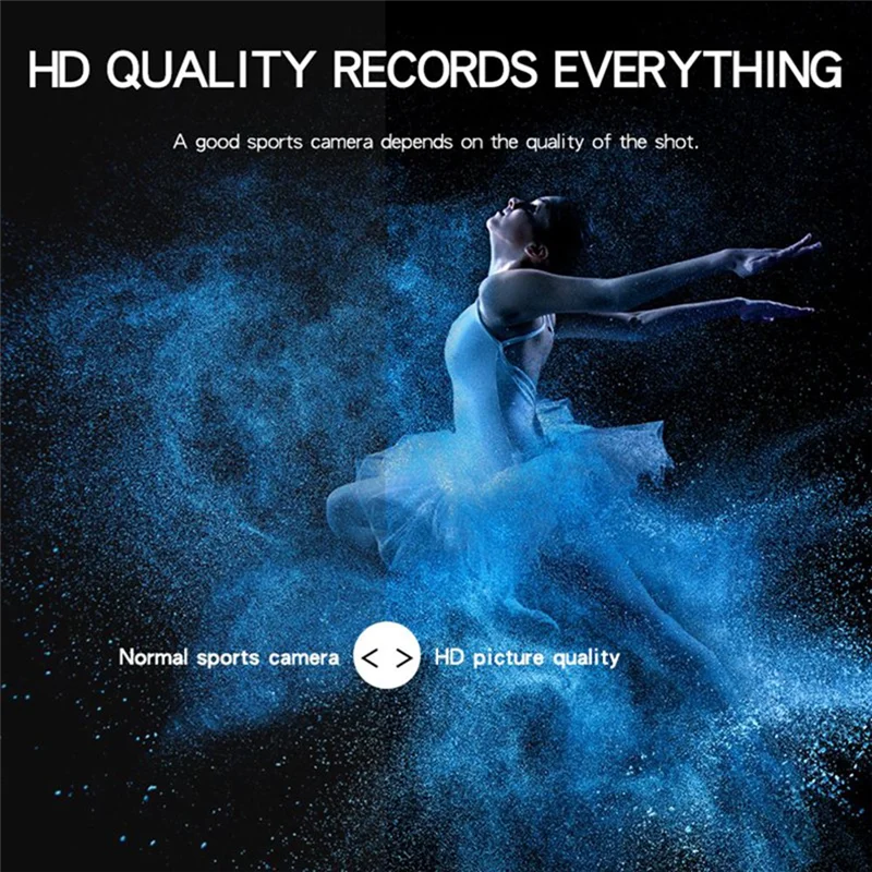 HD 1080P Outdoor Sport Camera F18 Night Vision Camcorder SOS Head-Mounted Action Cameras Helmet Video Recording image 3