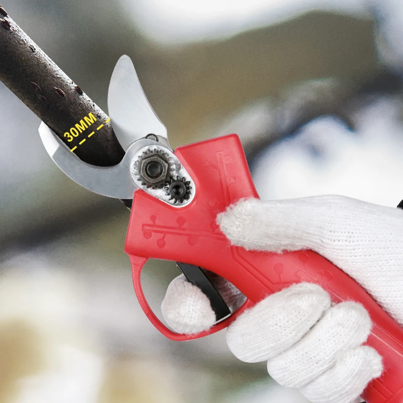 Imagem -05 - Vvosai 20v Pruner sem Fio Brushless Poda Elétrica Cisalhamento Mt-series Efficient Fruit Tree Bonsai Poda Ramos Cortador