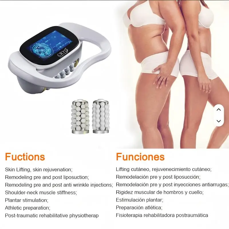 High Power Cellulite Massage Roller Machine For Muscle Stimulation Inner Ball Effective Weight Loss Body Sculpting Device