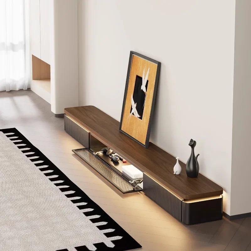 

Long Standing Large Tv Stand Cabinet Home Salon Vertical Shelf Mueble Tv Storage Luxury Modern Floor Living Room Furniture