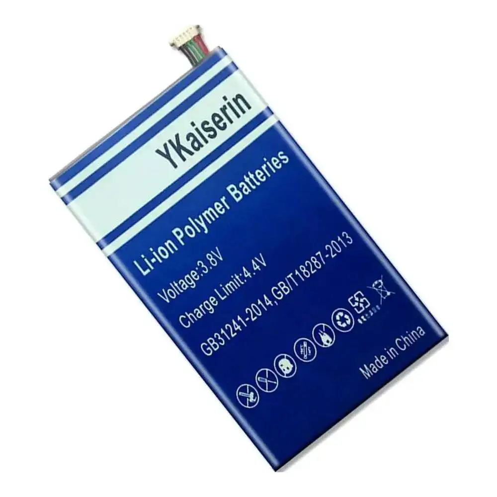 

Long-Lasting Performance For Samsung Galaxy Tab 4 8.0 T330 SM T331 T331C T335 EB-BT330FBE Tablet Battery 7200Mah
