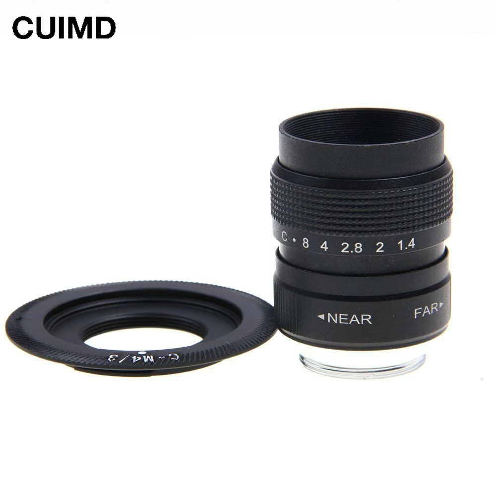 25mm f/1.4 C Mount CCTV f1.4 Lens for Panasonic GF1 GF2 GF3 GF5 GF6 GX1 G1 G2 G3 G5 GH1 GH2 GH3