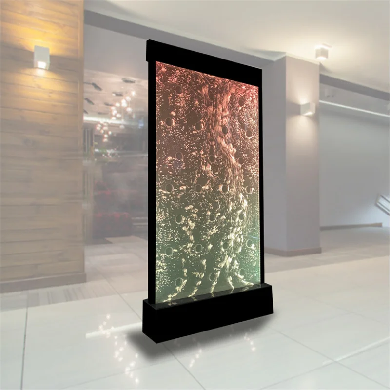 custom.Customized Acrylic Led Bubble Wall Features Bubble Fountain